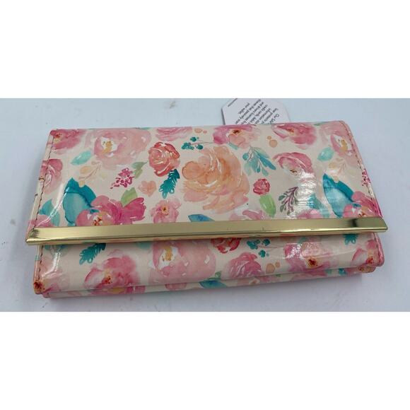 Ladies Van Heusen Floral File Master Organizer Wallet- * - Picture 1 of 8
